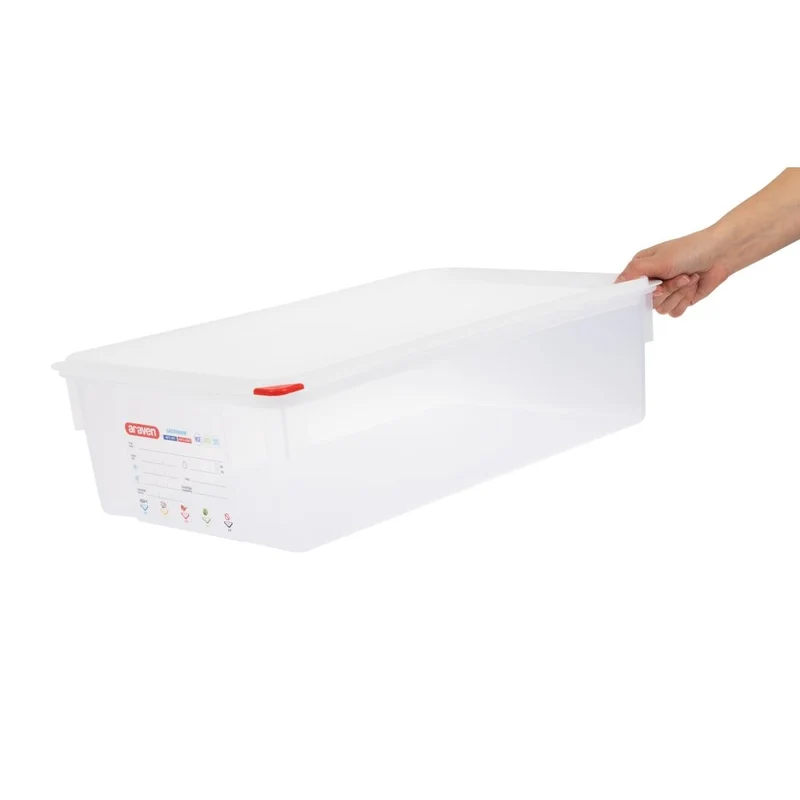 Boîtes alimentaires GN 1/1 Araven 21L (lot de 4)