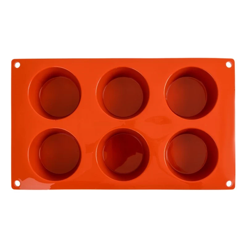 Plaque 6 muffins en silicone Pavoni Formaflex