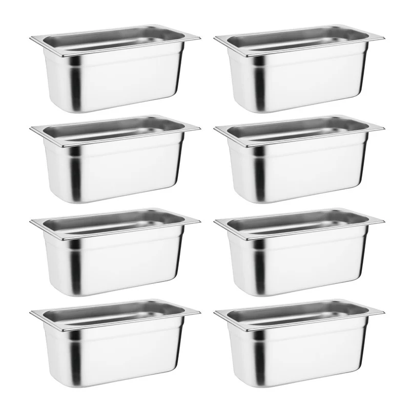 lot de 8 bacs GN1/3 Vogue