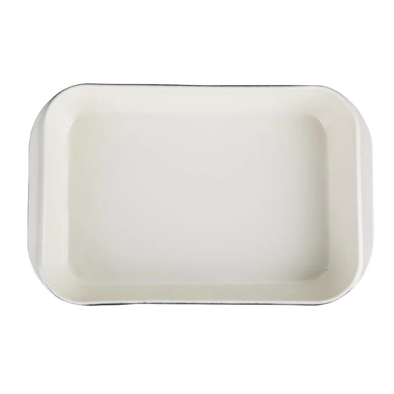 Plat à rôtir en fonte Vogue noir 405 x 250mm
