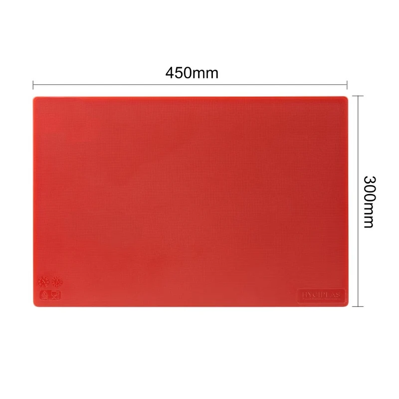 Lot de 6 planches à découper basse densité Hygiplas