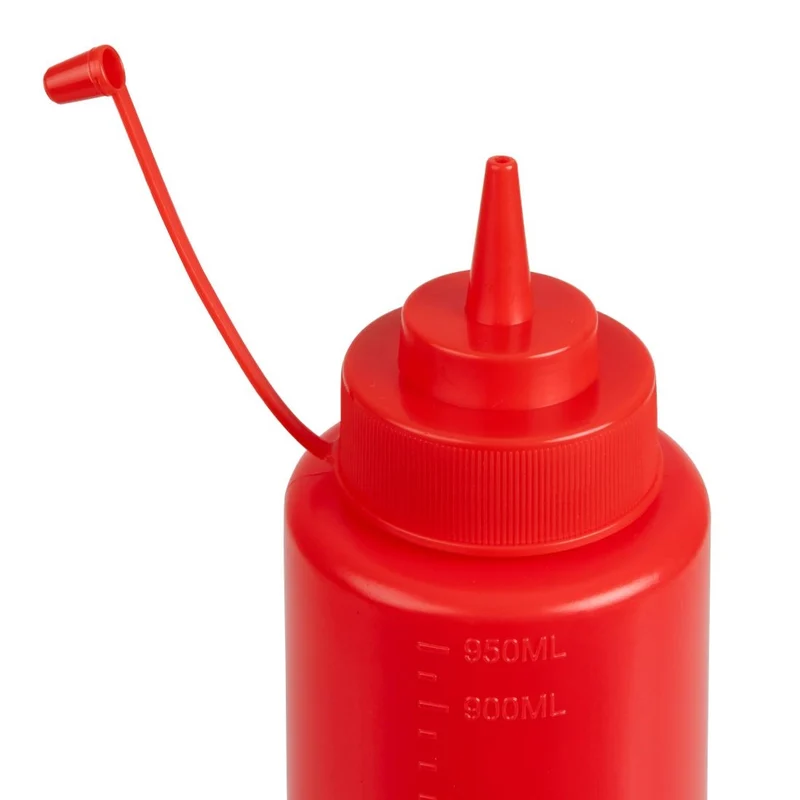 Distributeur de sauce Vogue 1L rouge