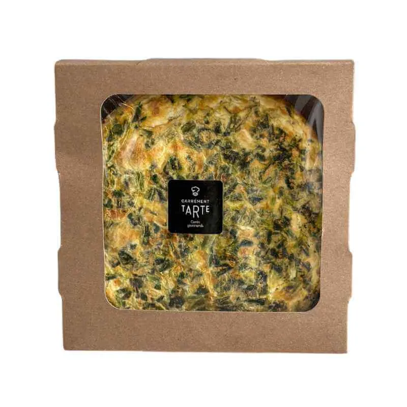 Quiche chèvre épinard (3/4 pers)