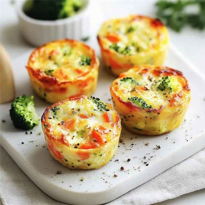 4 Mini gratins de légumes