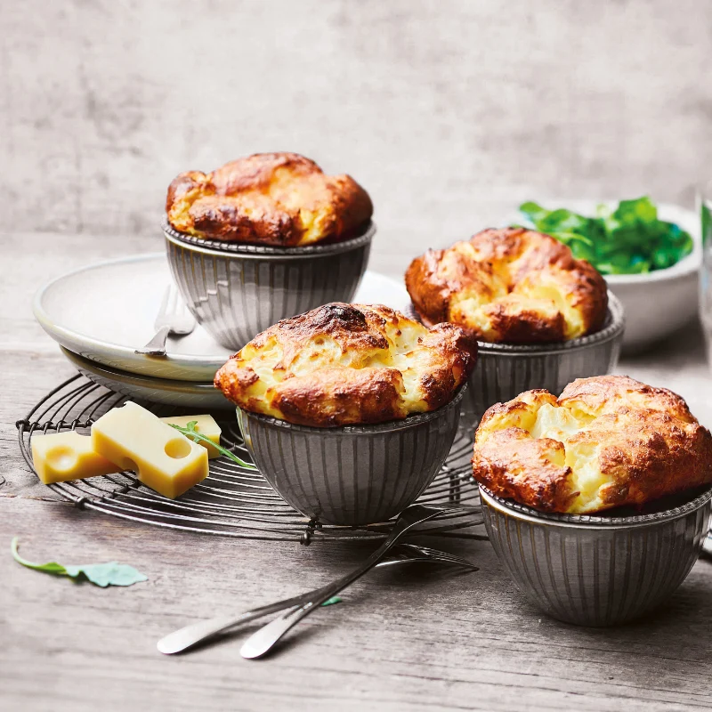Soufflés à l'emmental