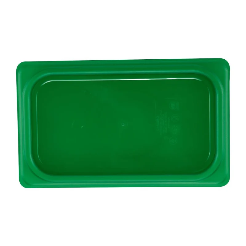 Couvercle hermétique en polypropylène GN 1/4 Cambro Safetrak IML vert