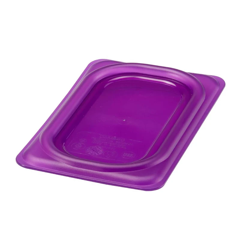 Couvercle hermétique en polypropylène GN 1/9 Cambro Safetrak IML violet