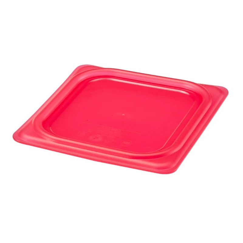 Couvercle hermétique en polypropylène GN 1/6 Cambro Safetrak IML rouge