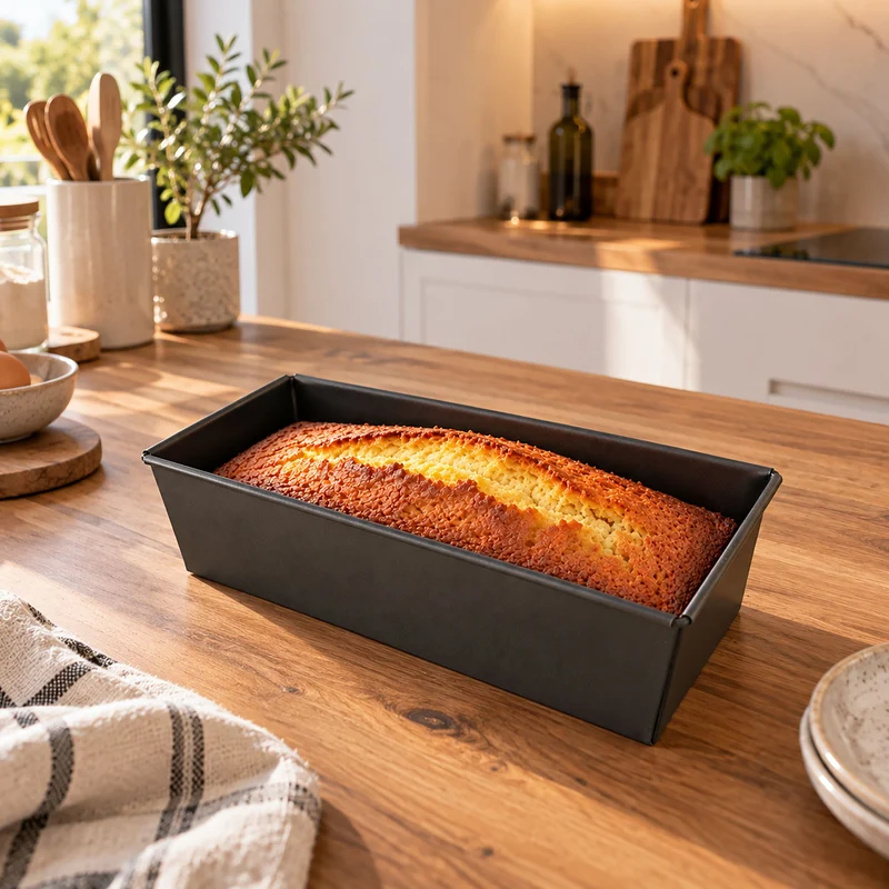 Moule à cake Amandine en acier carbone 30 cm