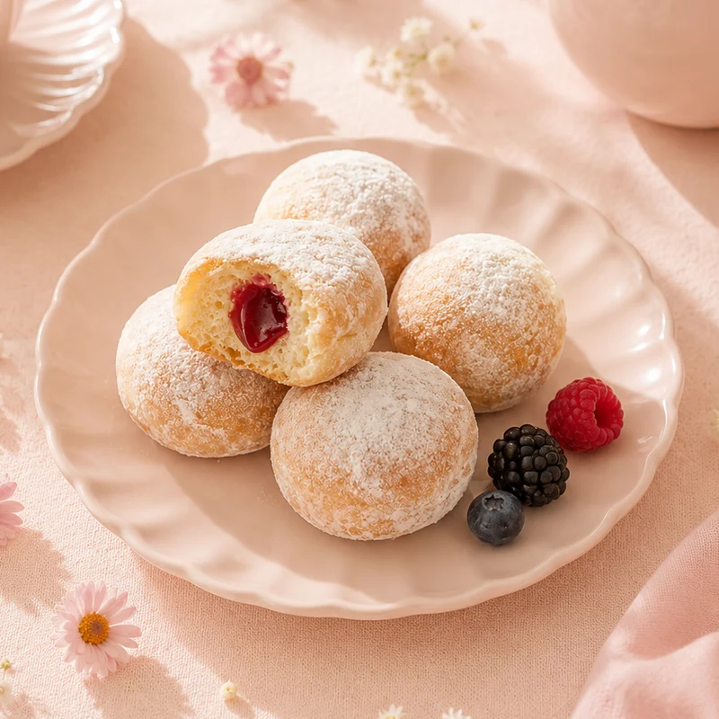 8 Mini beignets petits fruits