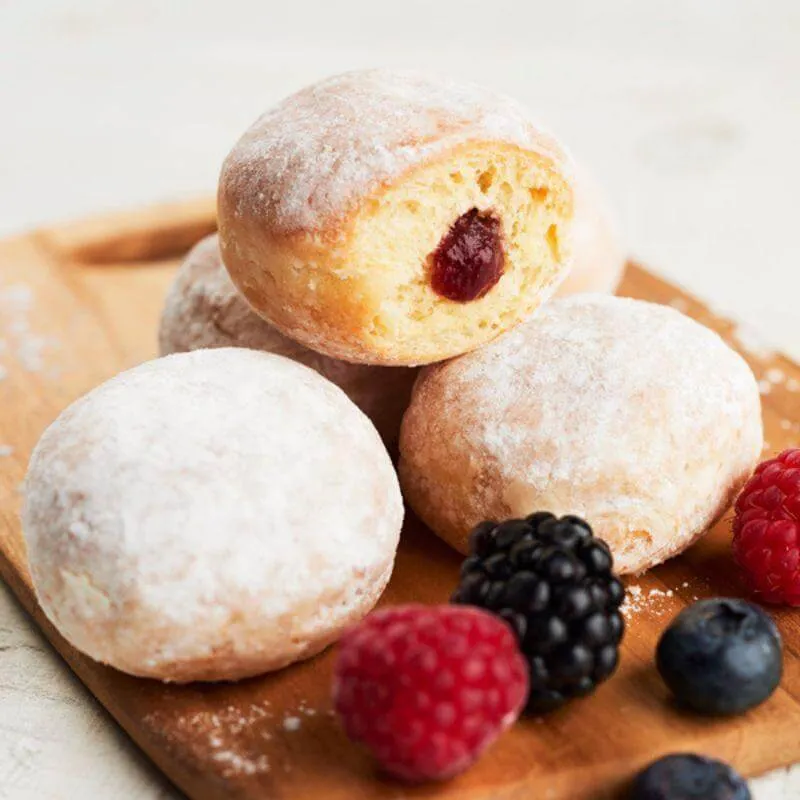 8 Mini beignets petits fruits