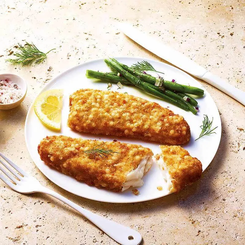 6 Filets de poisson panés aux céréales