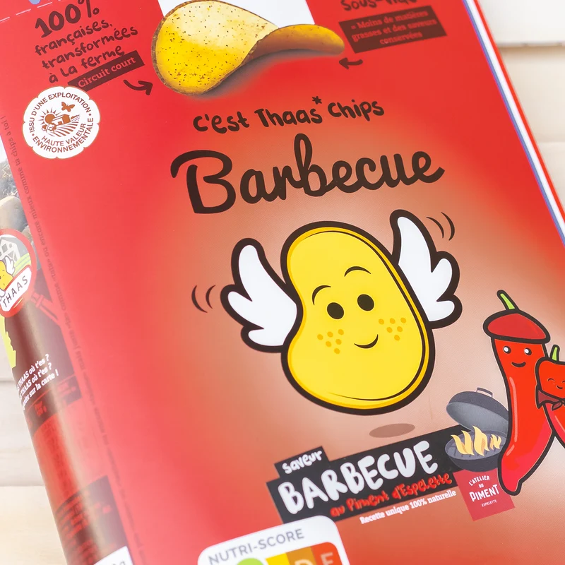 Chips BBQ "au piment d'Espelette" - 120g