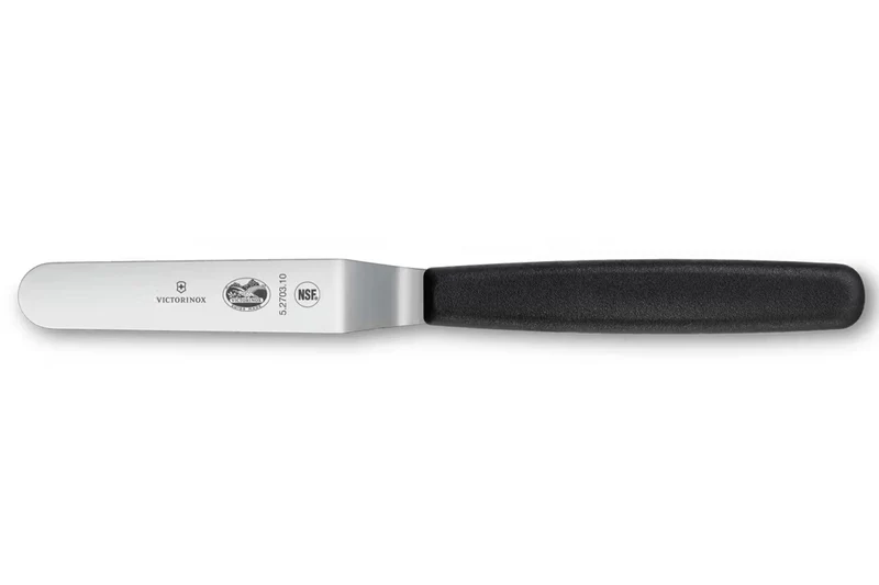 Spatule coudée Victorinox manche noir 8cm