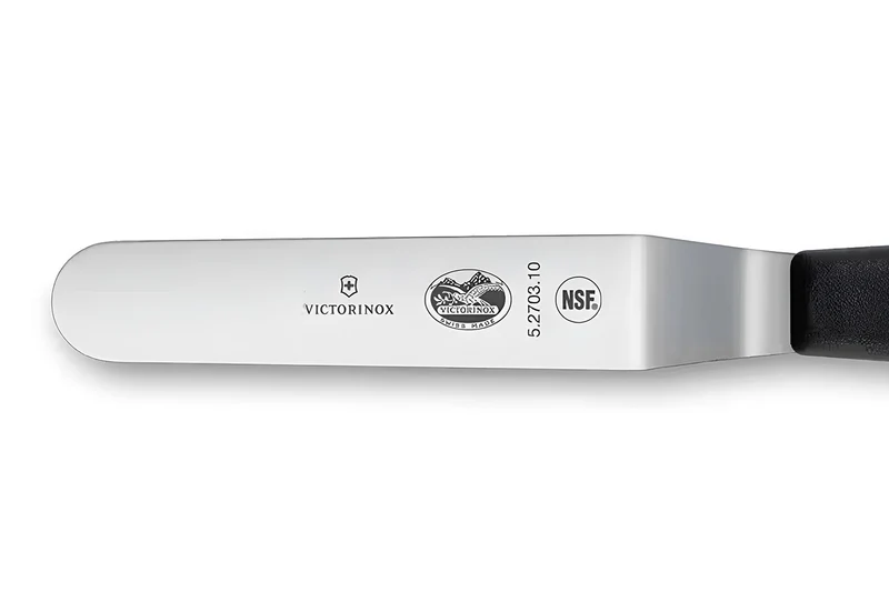 Spatule coudée Victorinox manche noir 8cm