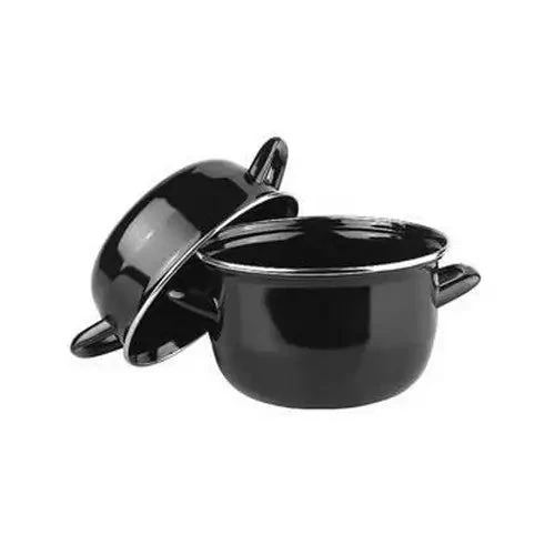 Marmite à moules en acier émaillé 18 cm