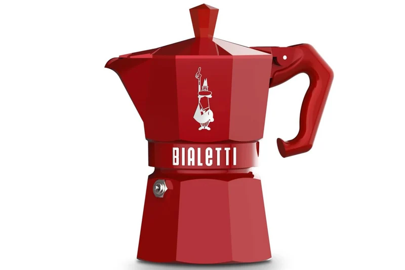 Cafetière italienne Bialetti Moka Exclusive rouge