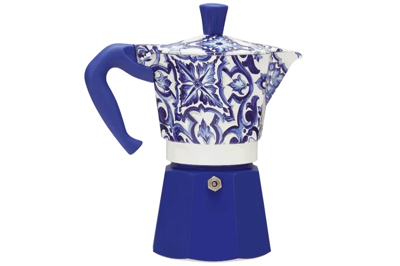 Cafetière italienne Bialetti Moka Exclusive Dolce & Gabbana Blu Mediterraneo