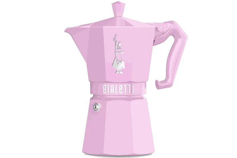 Cafetière italienne Bialetti Moka Exclusive rose