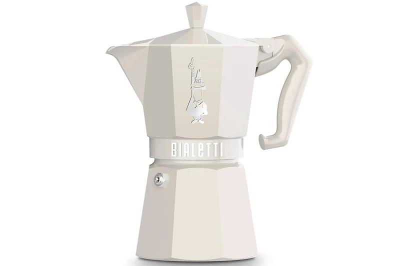 Cafetière italienne Bialetti Moka Exclusive crème