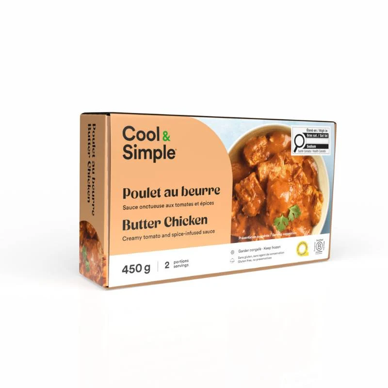 Poulet au beurre - 1 à 2 parts