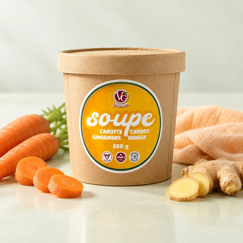 Soupe carotte gingembre