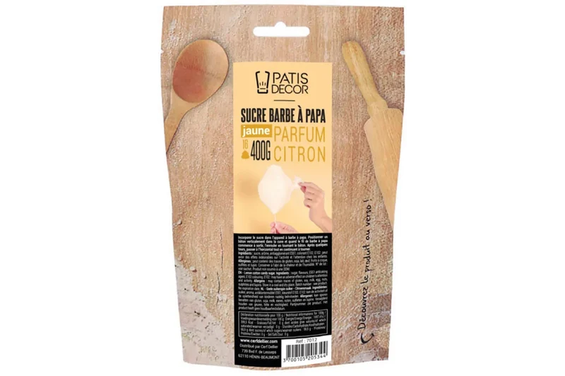 Sucre barbe à papa Patisdécor 400g