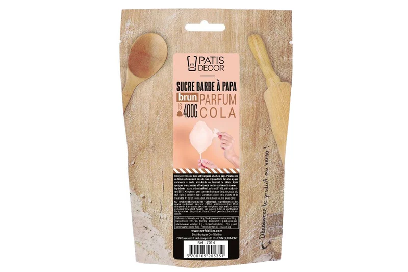 Sucre barbe à papa Patisdécor 400g