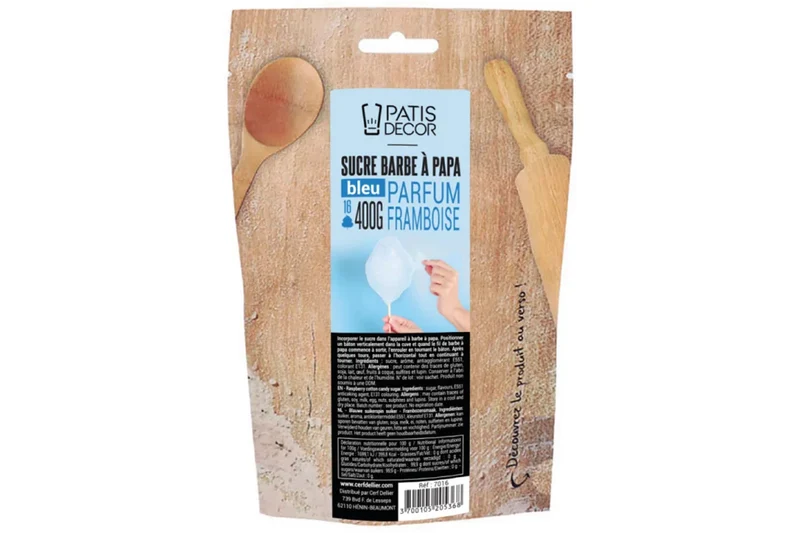 Sucre barbe à papa Patisdécor 400g