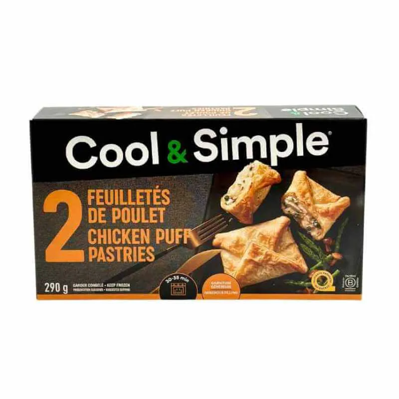 2 Feuilletés au poulet