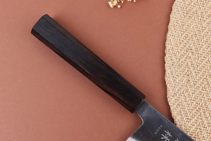 Couteau gyuto 21cm japonais artisanal Yuzo Shinju BS2