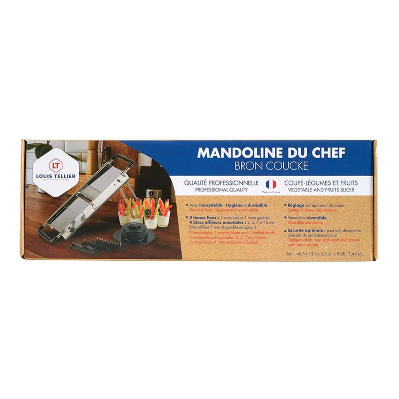 Mandoline du chef réversible - LOUIS TELLIER