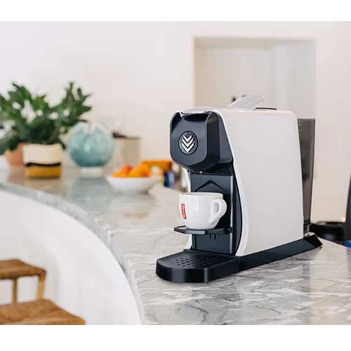 Machine à café EOH - Blanc brillant - MALONGO