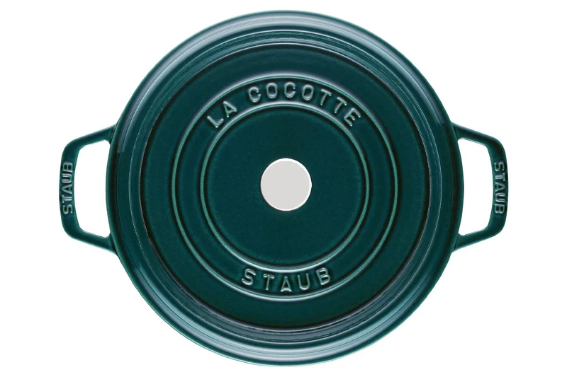 Cocotte ronde Staub en fonte émaillée La Mer