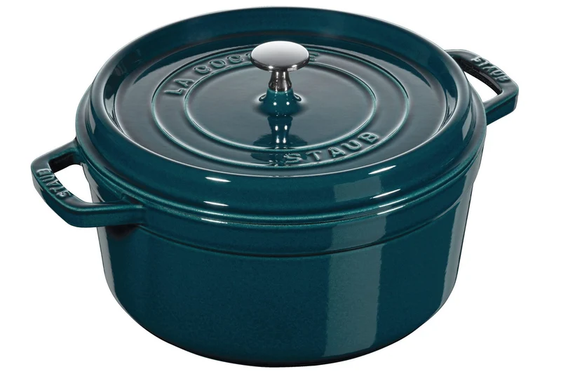 Cocotte ronde Staub en fonte émaillée La Mer