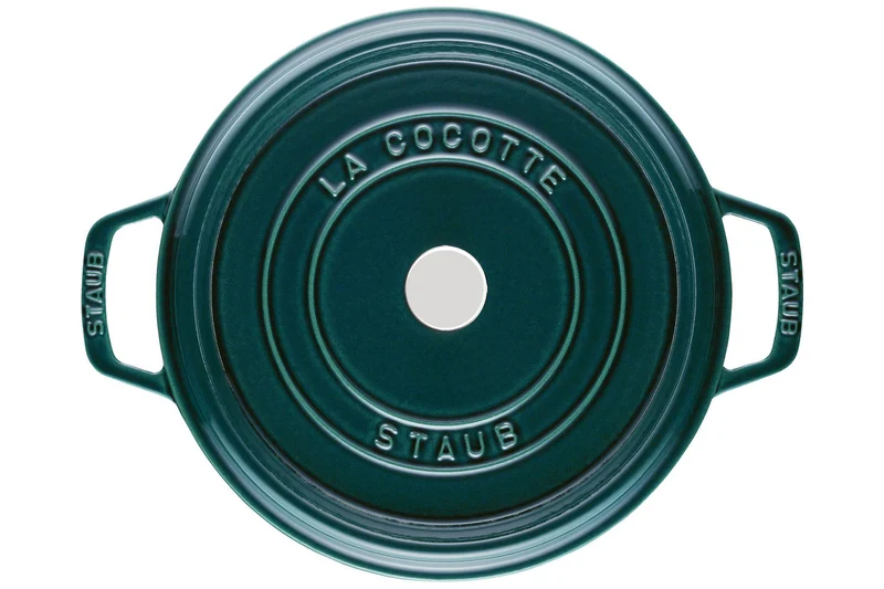 Cocotte ronde Staub en fonte émaillée La Mer