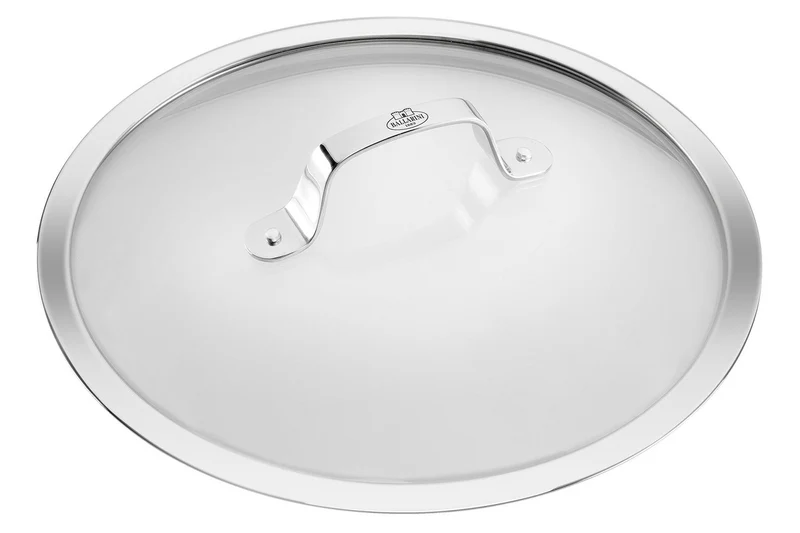 Sauteuse antiadhésive Ballarini Salina 28cm revêtement céramique 2 poignées et couvercle en verre