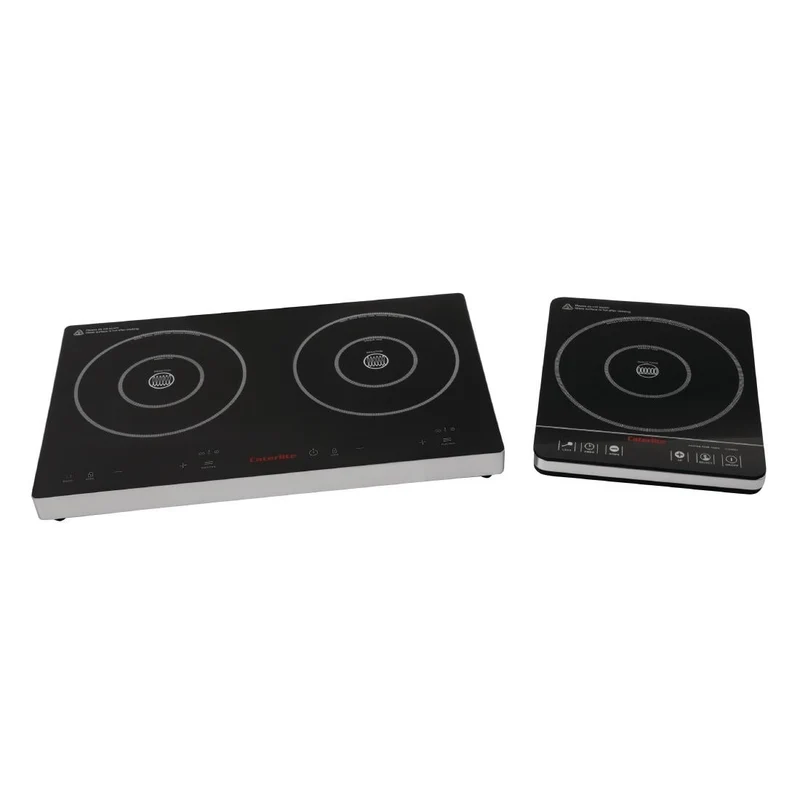 Double plaque de cuisson induction à commande tactile Caterlite 3 kW