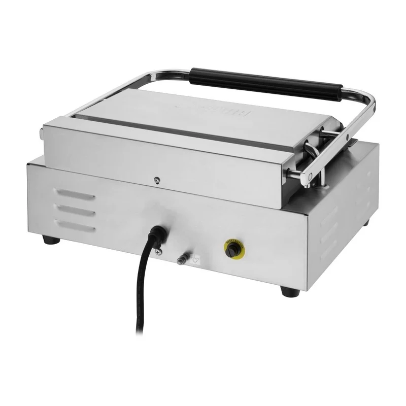Grand gril de contact simple Bistro Buffalo lisse/lisse