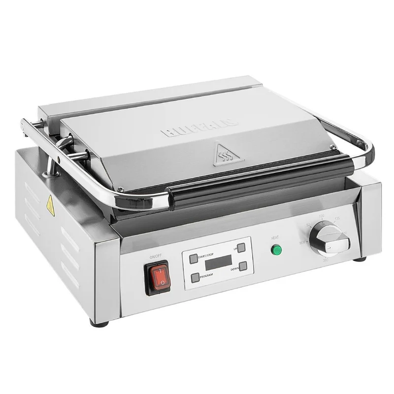 Gril de contact extra large Buffalo plaques rainurées