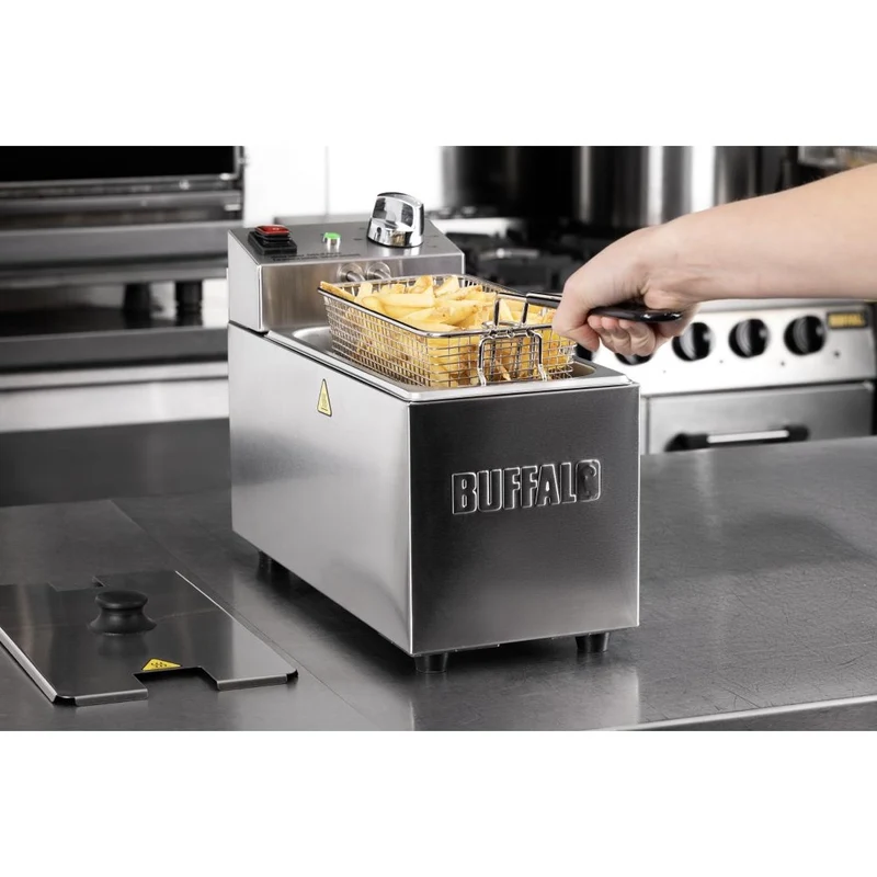 Friteuse de comptoir simple avec panier Buffalo 3L