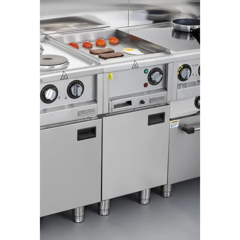 Plancha électrique Buffalo Série 600 largeur 400 mm