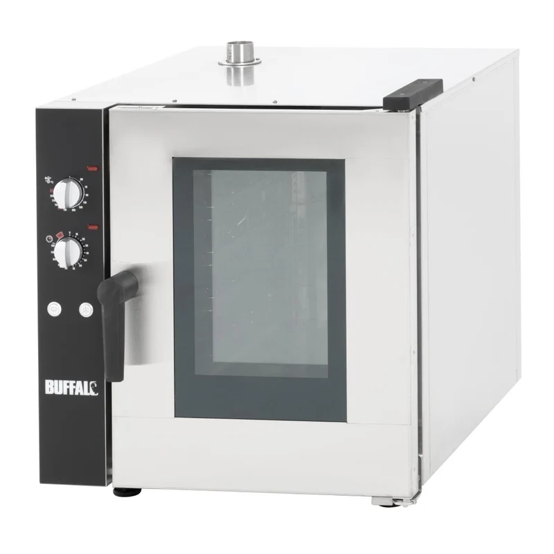 Four à convection avec humidificateur Buffalo 5x GN 1/1 triphasé