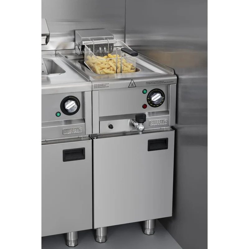 Friteuse électrique simple Buffalo Série 600 8L