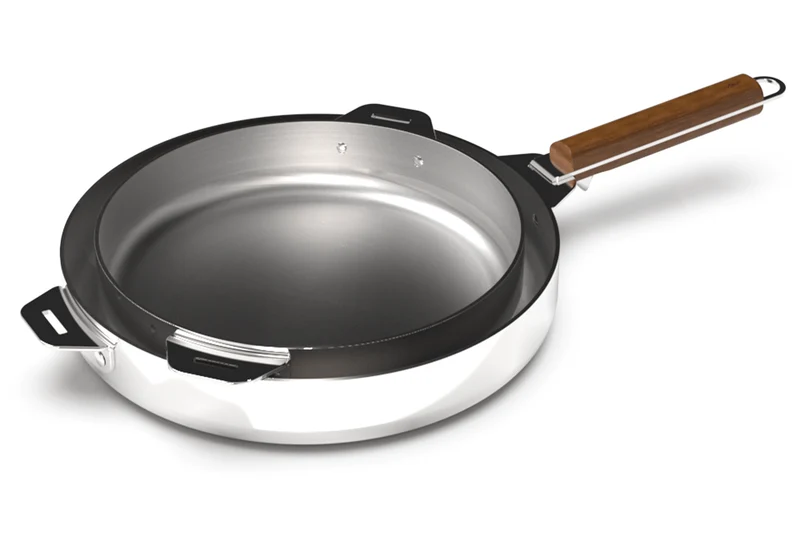 Coffret duo poêles Cookut La Merveilleuse en inox finition miroir