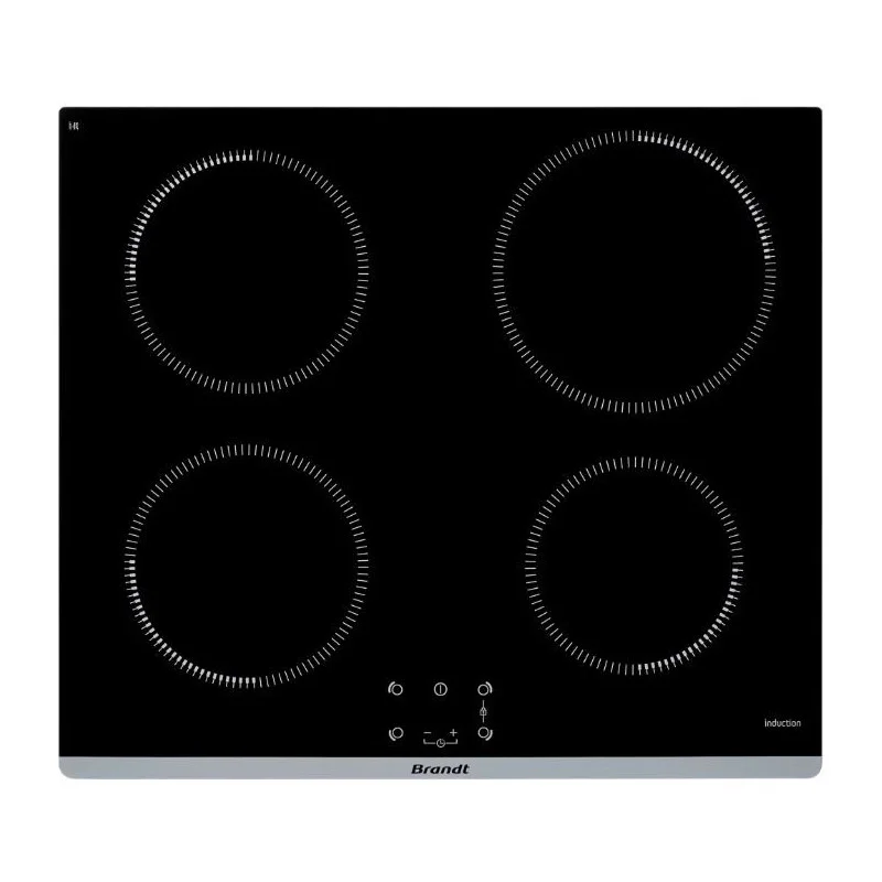 Table induction BRANDT BTI1641B 4 foyers noir