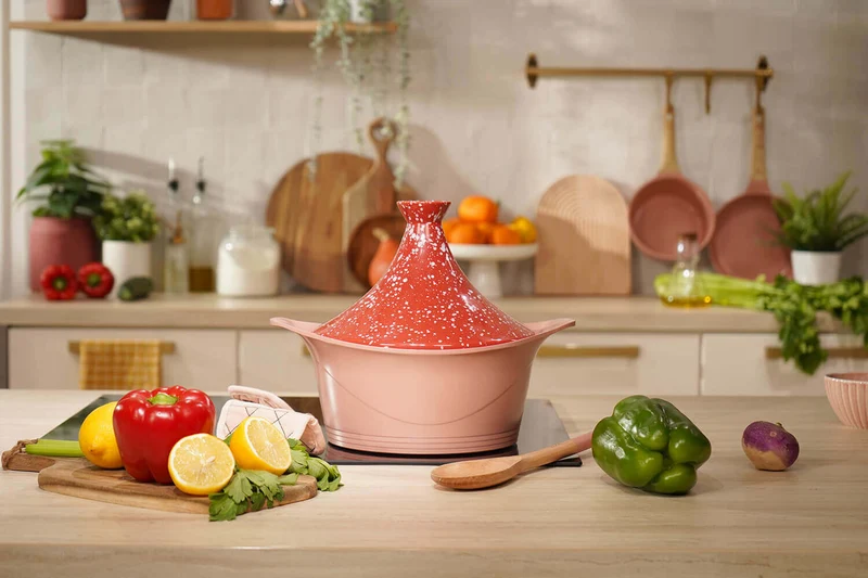 Couvercle tajine Cookut en céramique pour L'Incroyable Cocotte 28cm + livret de recettes