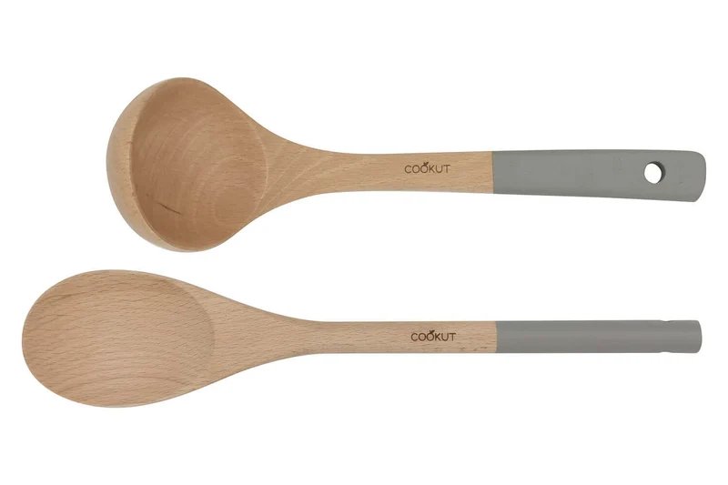 Set cuillère et louche Cookut en bois
