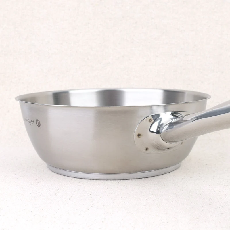 Sauteuse bombée inox de Buyer Prim'appety