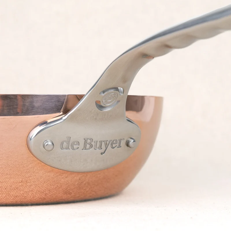 Sauteuse bombée cuivre prima matera induction ø 24cm